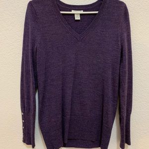 Tweeds - Purple wool sweater